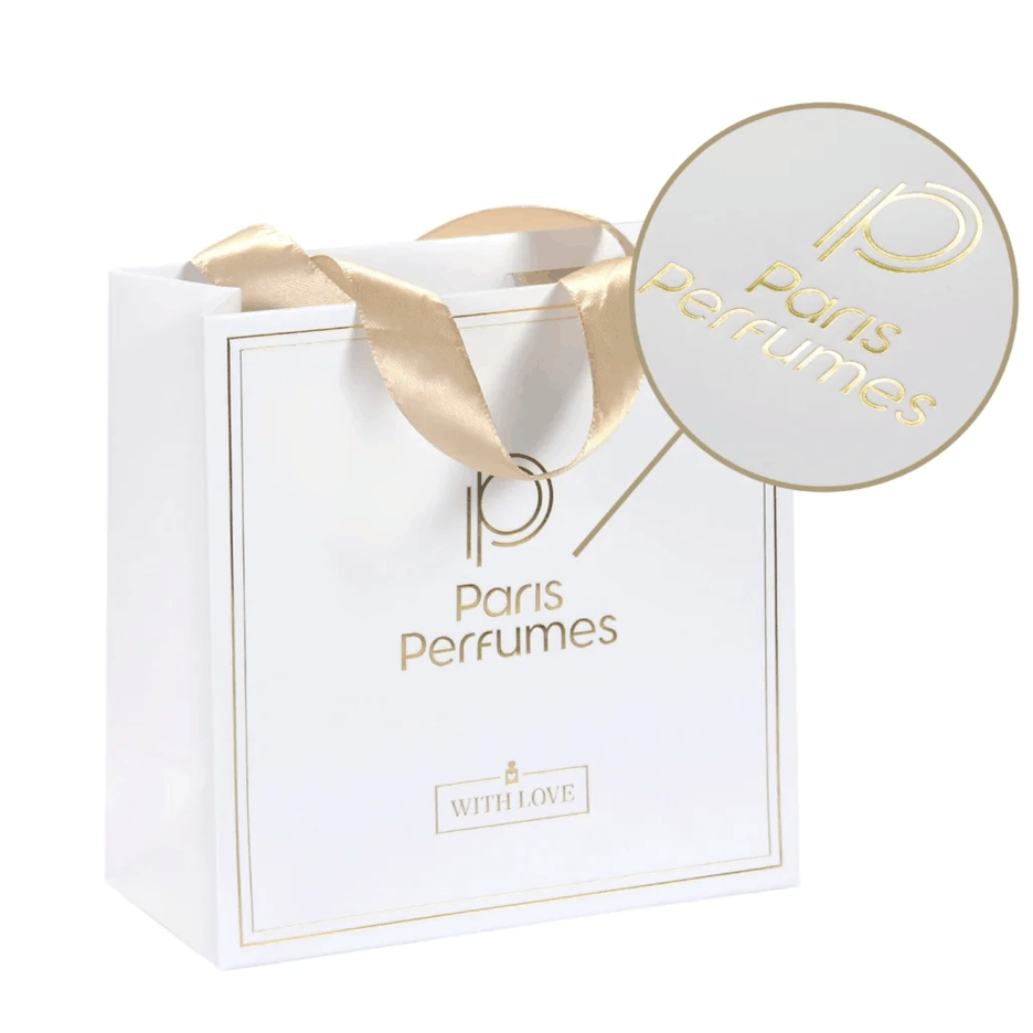 papierowa torba premium z widocznymi liniami zgięć